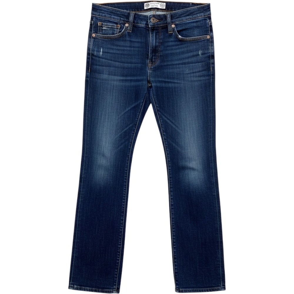 Habitual Tory Burch TRB Jeans Womens 29 Darkness Wash Logo Pocket Rare USA